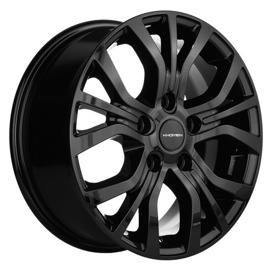 Диск Khomen 1608 16x6.5 5x120 ET49 DIA65.1 BLACK