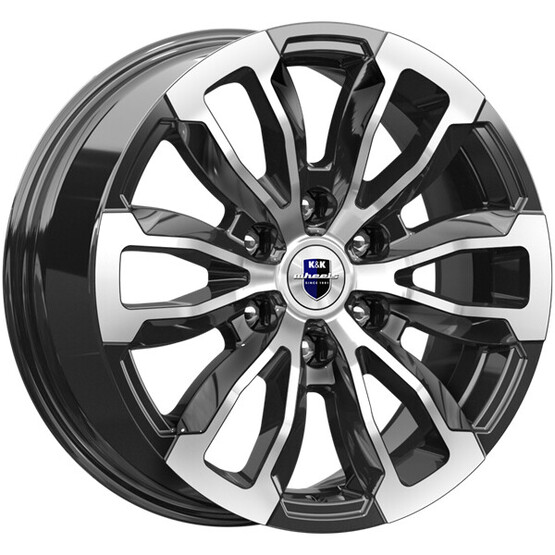 Диск K&K Меконг (Кс959) 18x7.5 6x139.7 ET25 DIA106.1 АЛМАЗ ЧЕРНЫЙ
