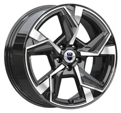 Диск K&K Кайан (Кс1012) 18x7.5 5x112 ET37 DIA66.6 АЛМАЗ ЧЕРНЫЙ