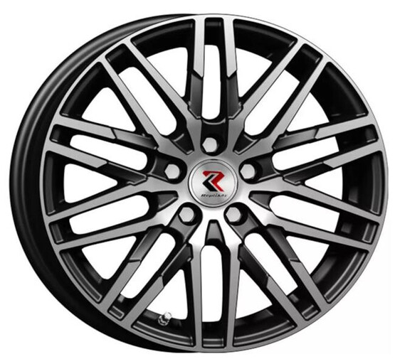 Диск Replikey B229 16x6 5x114.3 ET43 DIA67.1 BK/FP