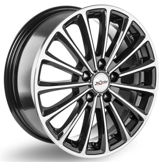 Диск X'trike X-136 17x7 5x110 ET45 DIA63.3 BK/FP