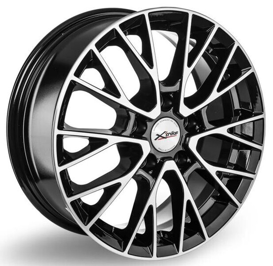 Диск X'trike X-135 16x6.5 5x112 ET45 DIA57.1 BK/FP