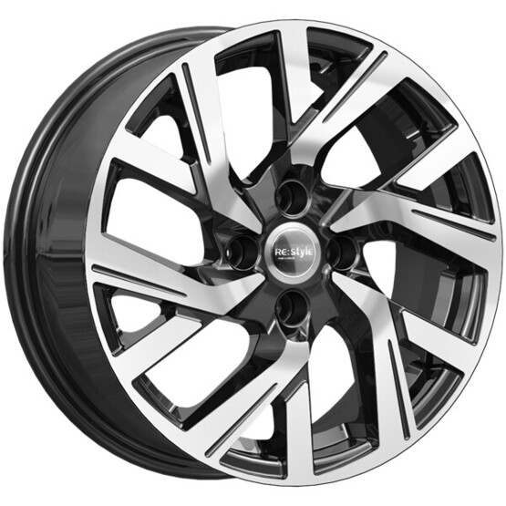 Диск K&K Кс1030 15x6 4x100 ET39 DIA60.1 АЛМАЗ ЧЕРНЫЙ