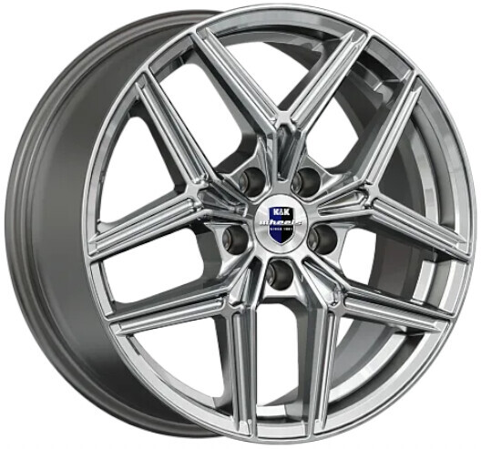 Диск K&K Юнион 17x7 5x112 ET40 DIA66.6 ДАРК ПЛАТИНУМ