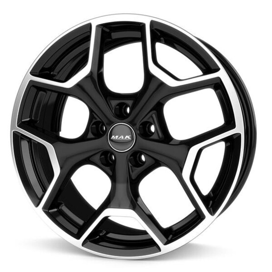 Диск Mak Liberty 18x7.5 5x108 ET39 DIA72.3 BLACK MIRROR