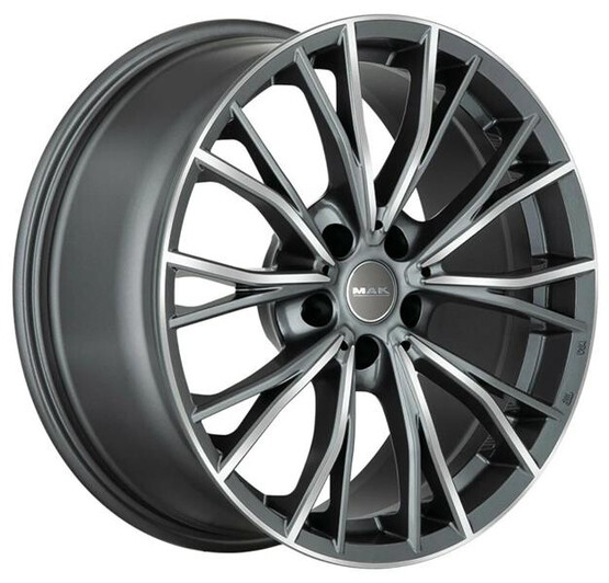 Диск Mak Mark 17x8 5x120 ET53 DIA72.6 GUN MET-MIRROR FACE