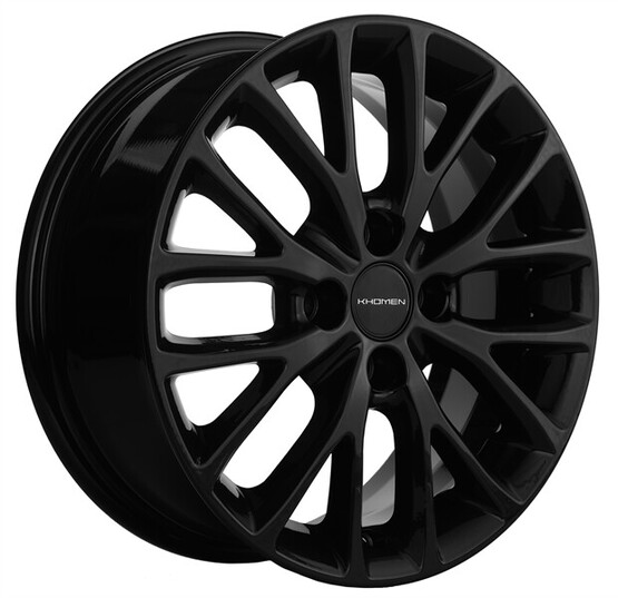 Диск Khomen 1506 15x6 4x100 ET37 DIA60.1 BLACK