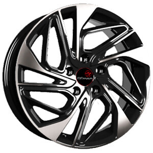 Диск Replikey Rav4 A4 (R206) 17x7 5x114.3 ET39 DIA60.1 BK/FP