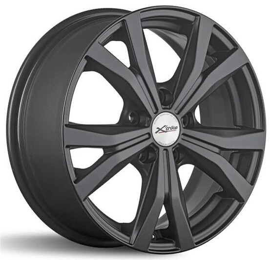 Диск X'trike X-119 16x6.5 5x100 ET38 DIA67.1 BKM