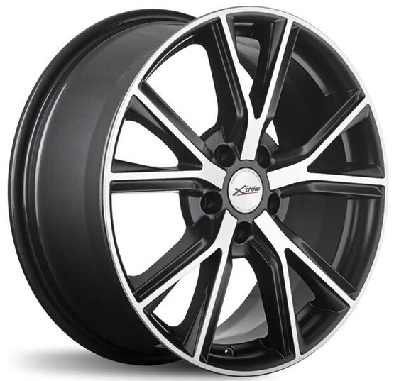 Диск X'trike X-122 18x7.5 5x108 ET49 DIA67.1 BKM/FP