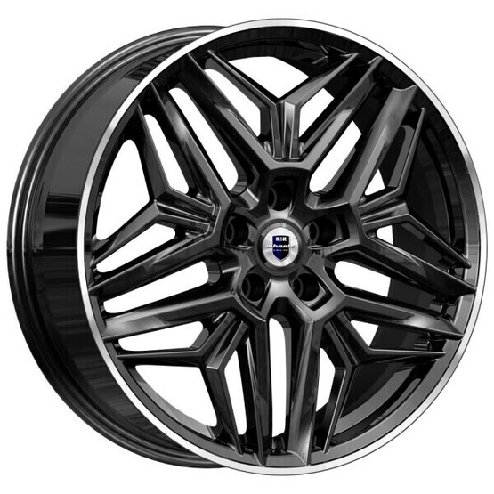Диск K&K Колумб 19x7 5x112 ET34 DIA66.6 АЛМАЗ ЧЕРНЫЙ