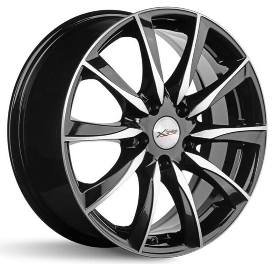 Диск X'trike X-120М 17x7 5x108 ET45 DIA63.35 BKM/FP