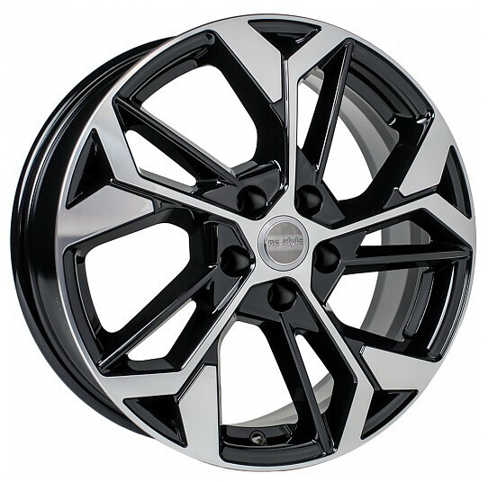 Диск K&K Кс1062 17x6.5 5x114.3 ET45 DIA60.1 АЛМАЗ ЧЕРНЫЙ