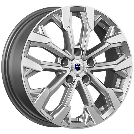 Диск K&K Морейн 17x6.5 5x100 ET45 DIA67.1 ДАРК ПЛАТИНУМ