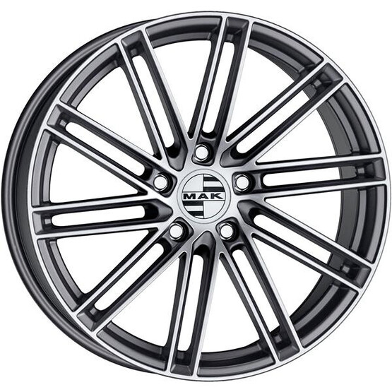 Диск Mak Leipzig-D 20x10.5 5x130 ET64 DIA71.6 GUN MET-MIRROR FACE