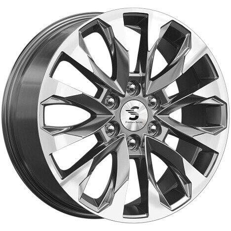 Диск Premium Series Кр007 20x8 6x139.7 ET60 DIA95.1 DIAMOND GLOSS GRAPHITE