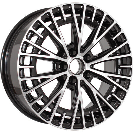 Диск Kdw Kd1730 17x7 5x114.3 ET37 DIA66.6 BLACK_FRONT_POLISHED