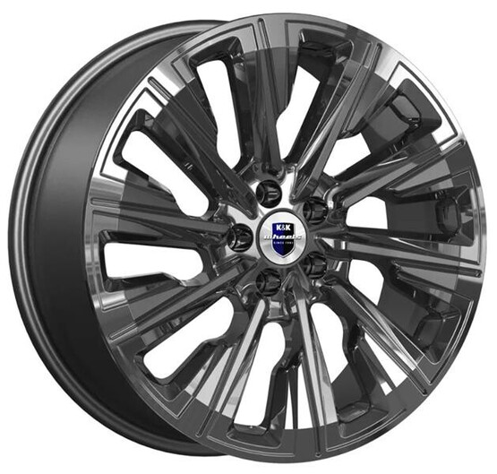 Диск K&K Галего (Кс1039) 19x7.5 5x114.3 ET35 DIA60.1 КВАРЦ