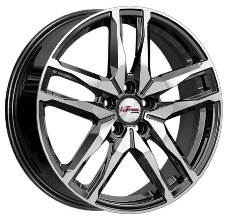 Диск Ifree Бомбей 18x6.5 5x114.3 ET50 DIA54.1 БЛЭК ДЖЕК