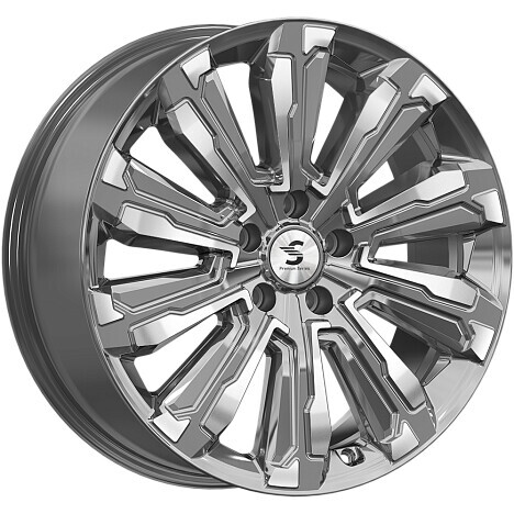 Диск Premium Series Кр1061 Humber 20x8 5x114.3 ET30 DIA60.1 DIAMOND GLOSS GRAPHITE