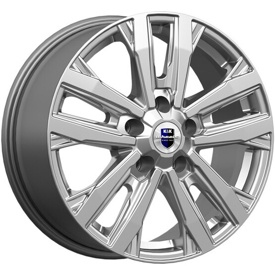 Диск K&K Мичиган 18x8 5x130 ET43 DIA84.1 ДАРК ПЛАТИНУМ