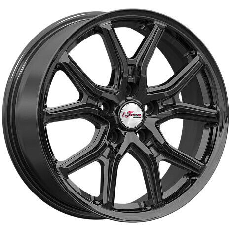 Диск Ifree Страйк 17x6.5 5x108 ET33 DIA60.1 BK