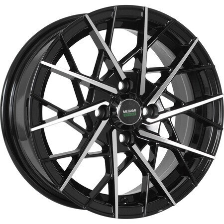 Диск Megami Mgm-11 14x6 5x100 ET35 DIA57.1 BKF