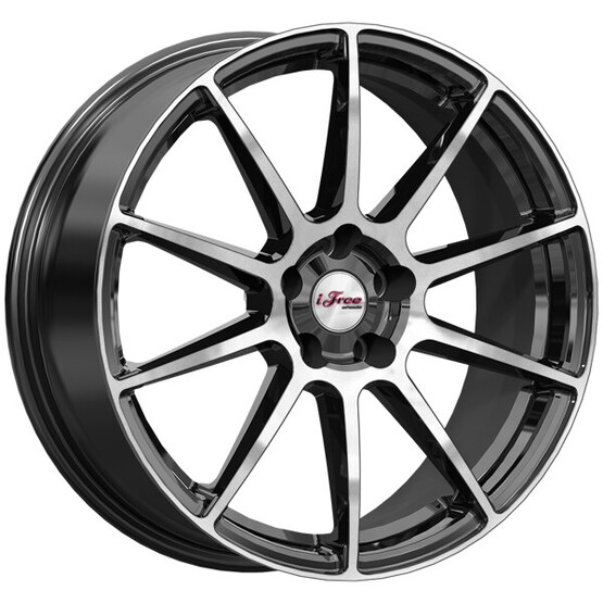 Диск Ifree Винзор 18x7 5x100 ET28 DIA57.1 БЛЭК ДЖЕК