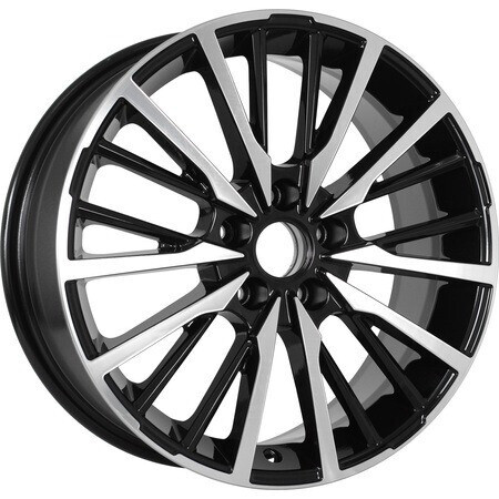 Диск Kdw Kd1740 17x7 5x110 ET43 DIA63.35 BLACK_FRONT_POLISHED
