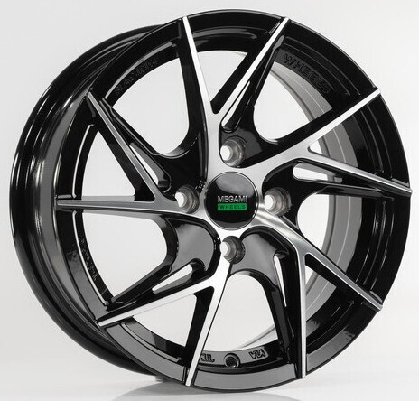 Диск Megami Mgm-24 14x6 4x100 ET35 DIA67.1 BKF