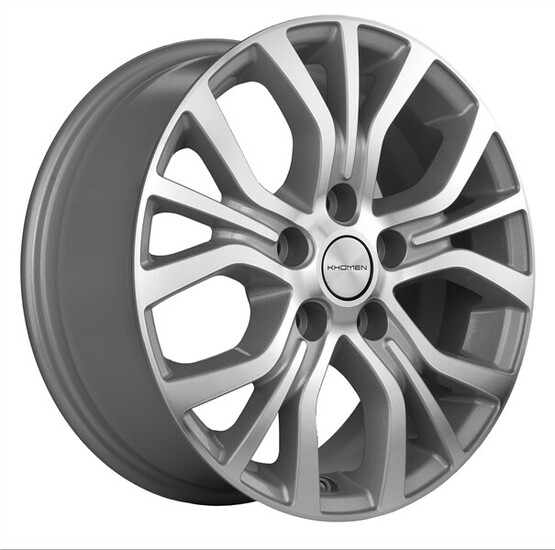 Диск Khomen 1608 16x6.5 5x108 ET45 DIA60.1 F-SILVER-FP