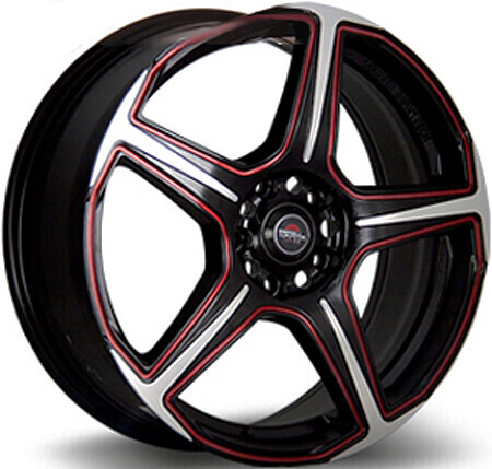 Диск Yokatta Model-4 18x8 5x120 ET30 DIA72.6 MBF+R