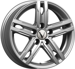 Диск Вектор B178 15x6 5x114.3 ET46 DIA67.1 СИЛЬВЕР