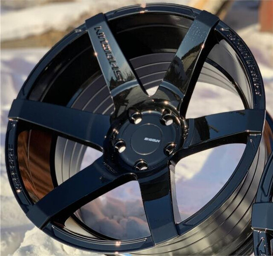 Диск Shogun A1 18x8.5 5x112 ET30 DIA66.6 GLOSS BLACK