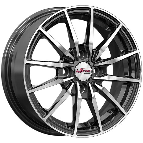 Диск Ifree Финчер 14x5.5 4x100 ET42 DIA67.1 БЛЭК ДЖЕК