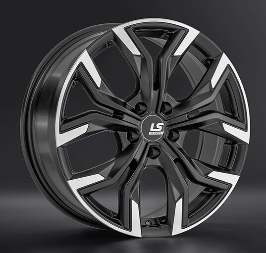 Диск Ls Wheels Flowforming Rc92 18x7.5 5x108 ET45 DIA65.1 BKSF