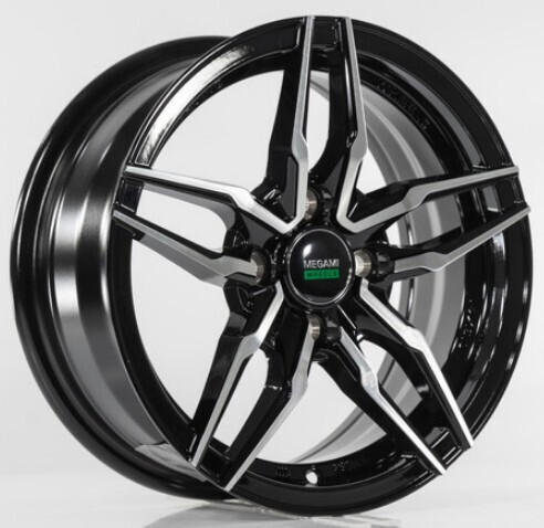 Диск Megami Mgm-30 14x6 5x100 ET35 DIA57.1 BKF